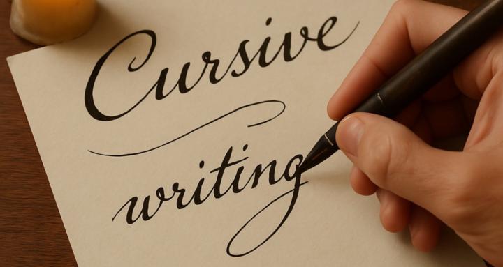 Glyph & Grace Cursive Writing