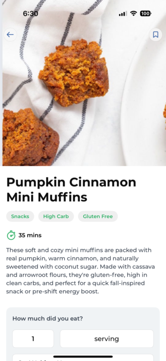 Pumpkin Cinnamon Mini Muffins 