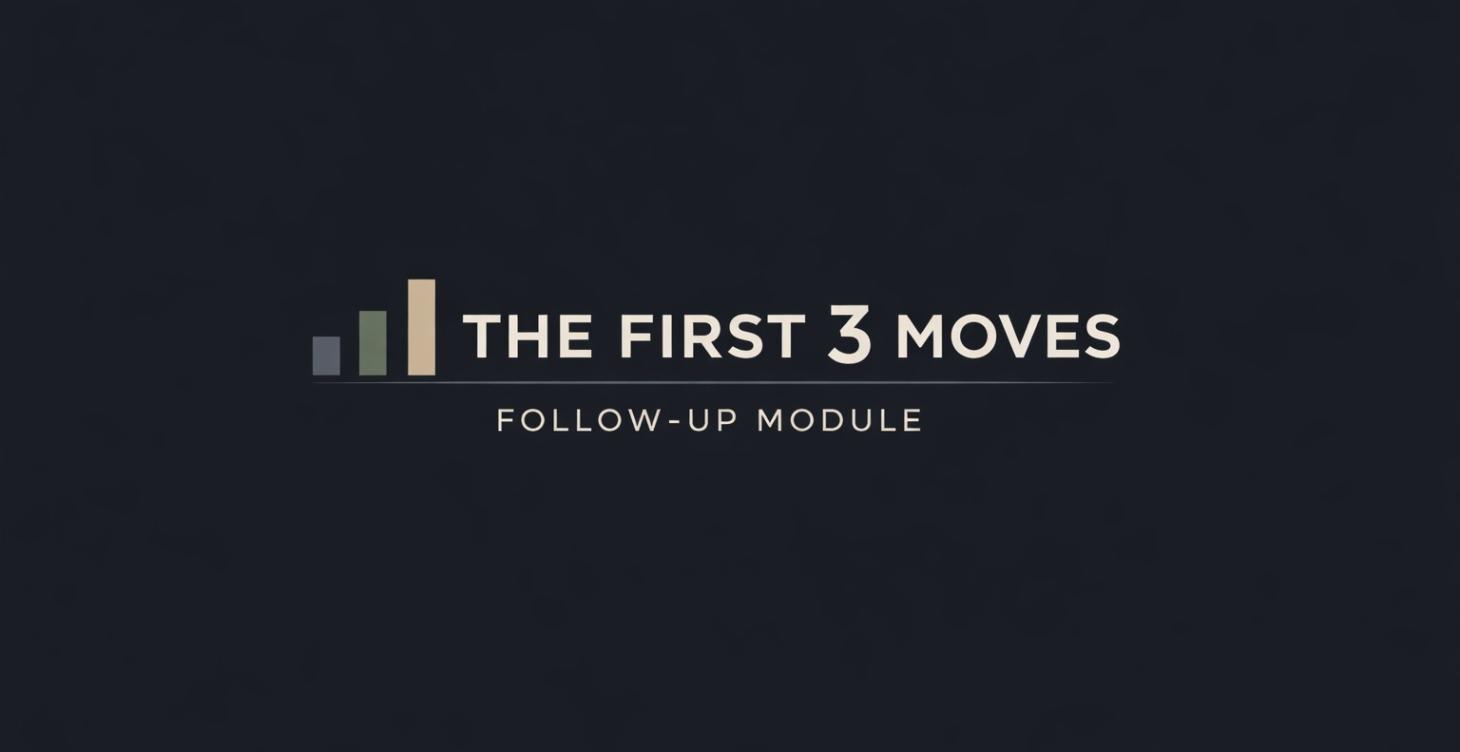 The First 3 Moves (Course 2)