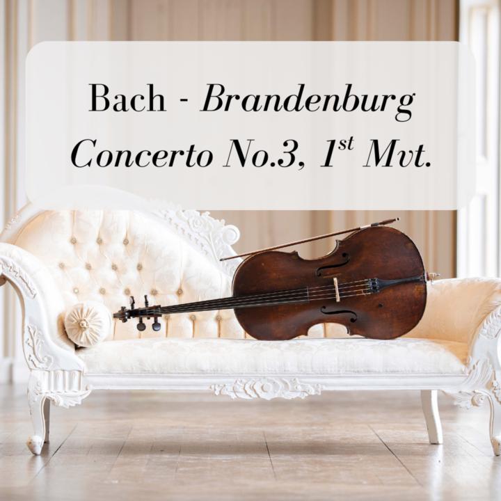 Brandenburg Concerto No. 3 - Bach