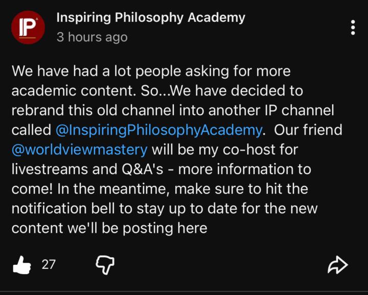 InspiringPhilosophy Academy