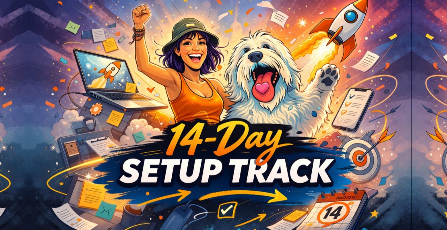 🚀 14 Day SETUP TRACK 🚀
