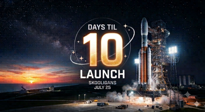 10 days till the launch of SKOOLIGANS!