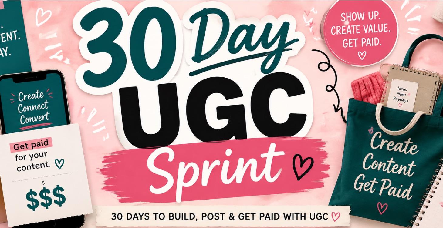 1-Month DFY UGC Sprint