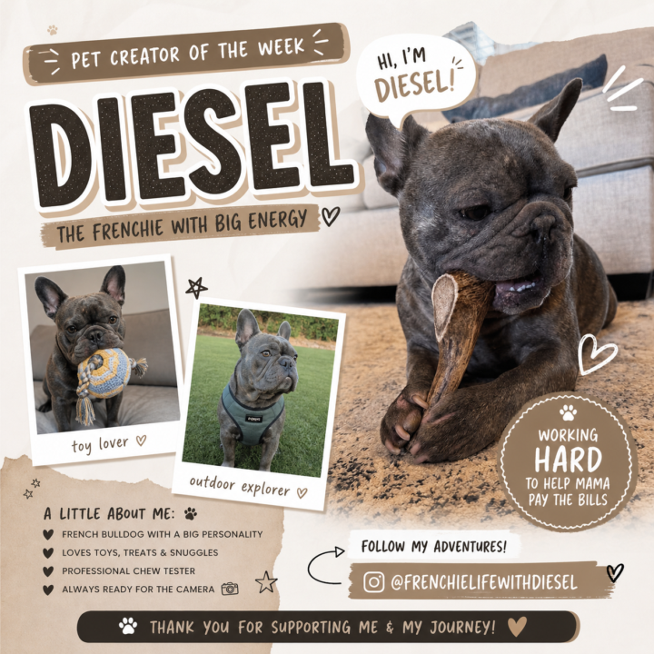 Weekly Pet UGC Creator 🐾