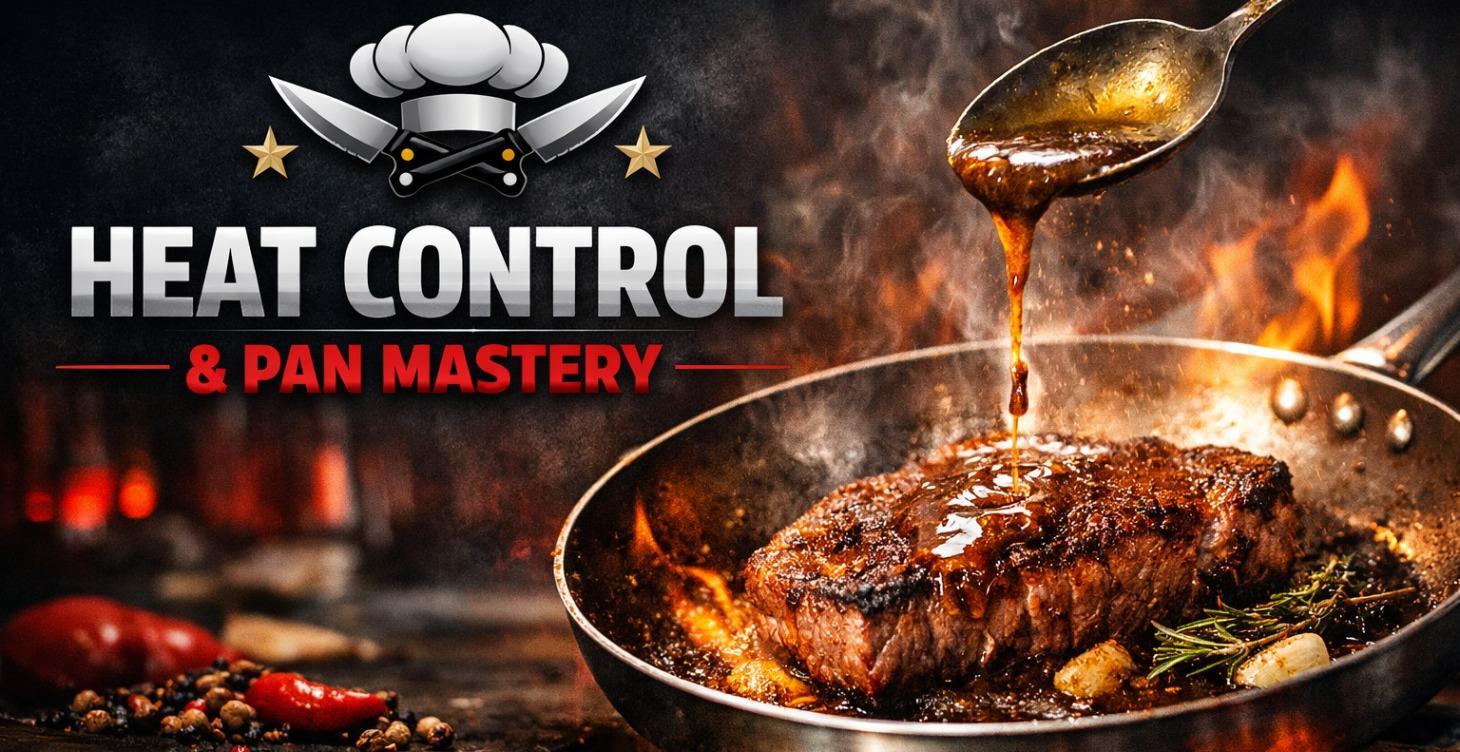 🔥 Heat Control & Pan Mastery