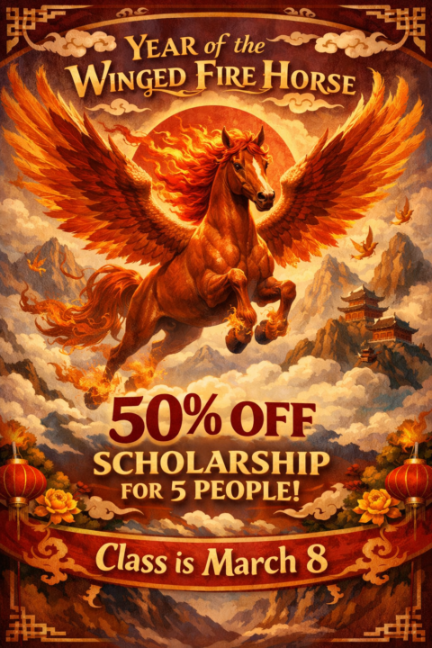 50% Off Scholarship for 5 Very Blessed and Lucky People 