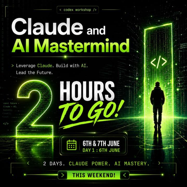 CLAUDE TRAINING STARTS AT 10 am EST