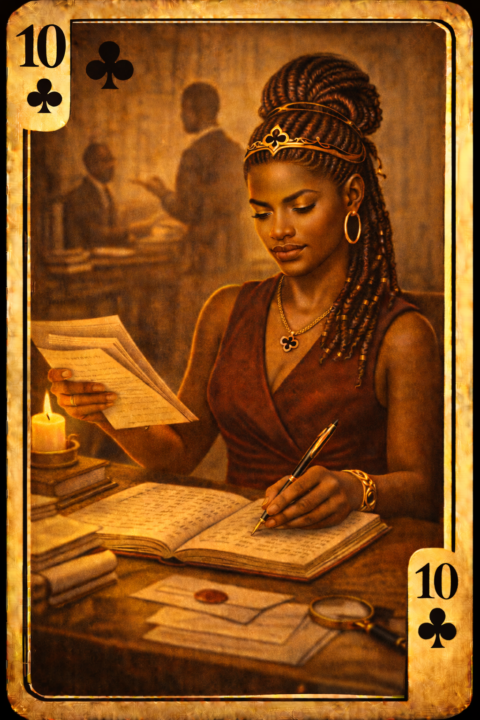 1/30 - Card of the Day: 10♣️ — The Energy of Mental Completion, Responsibility & Collective Impact