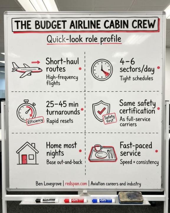Budget Airline Cabin Crew