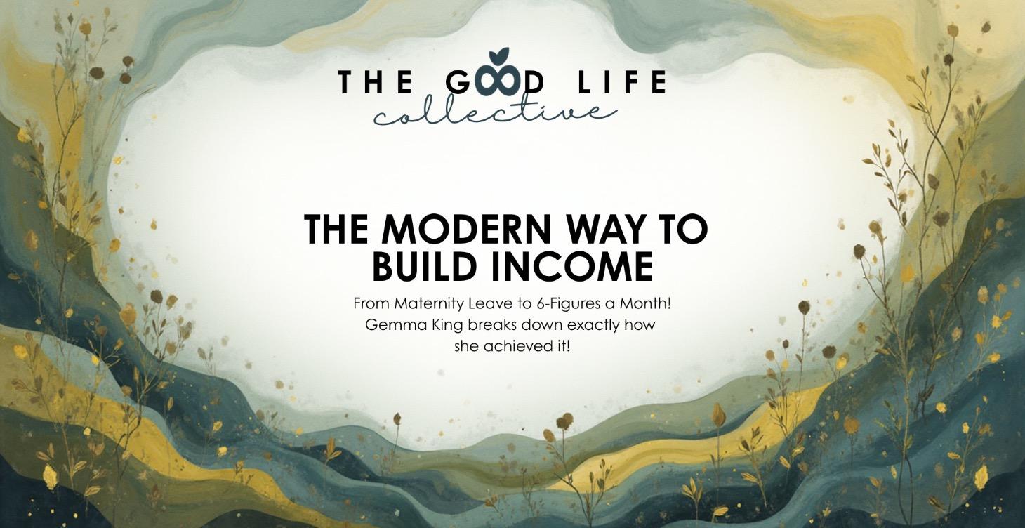 The Modern Way to Build Income
