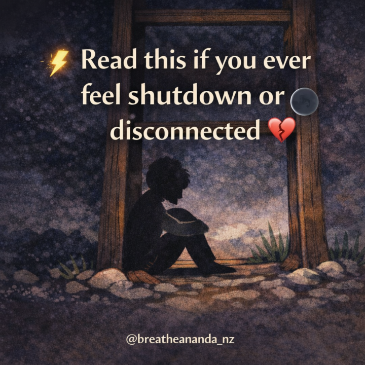 Read this if you ever feel shutdown or disconnected 🌑