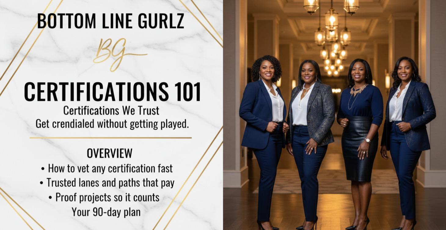 Certifications We Trust: Credentialed, Not Played!