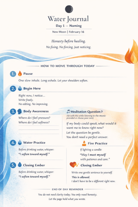 Welcome to Day One of the Water Journey