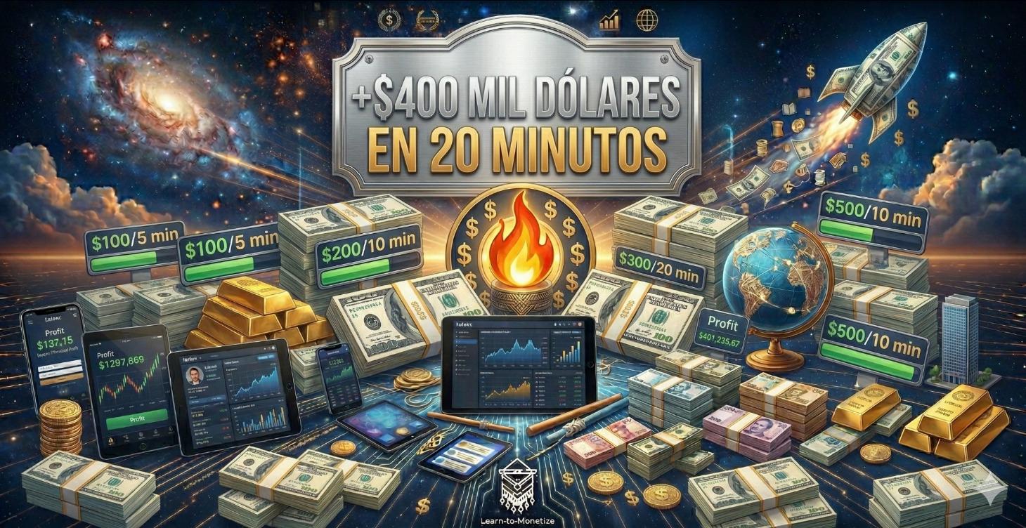400 Mil Dolares en 20 minutos