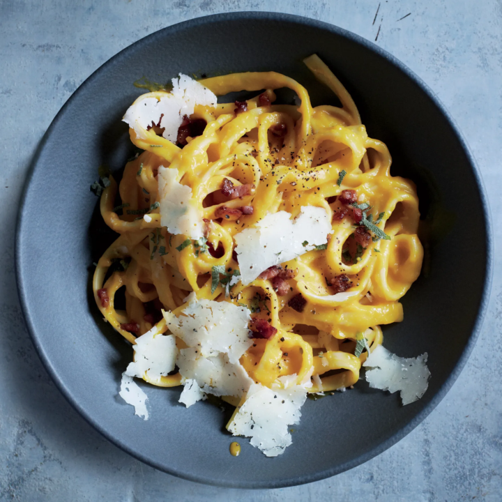🍝Low Carb Spaghetti Squash Carbonara