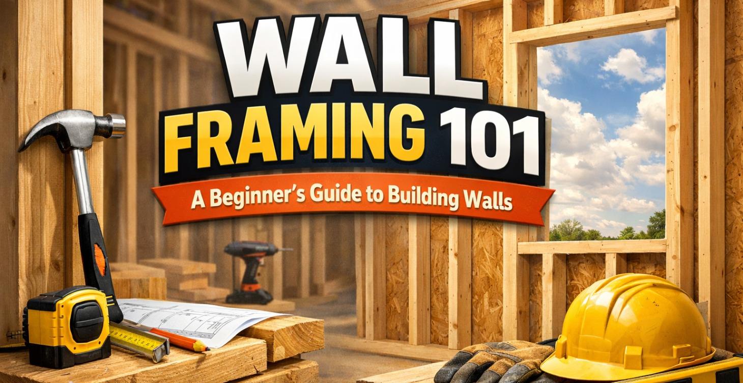 Wall Framing 101: A Beginner’s Guide to Buildings