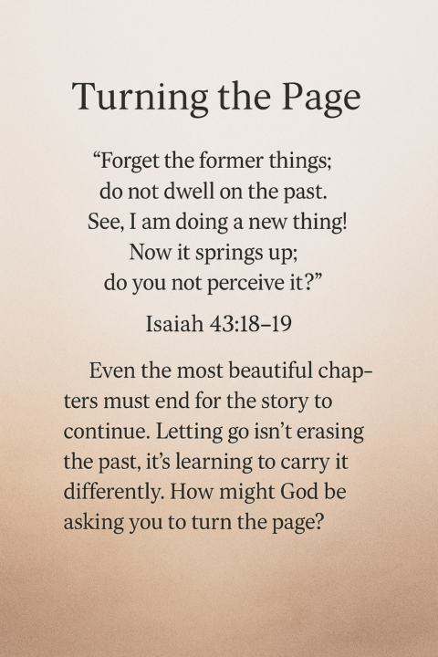 Turning the Page