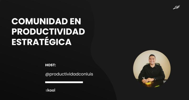 Productividad Estratégica