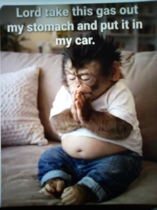 I couldn't resist the humor. If only S/He could! The gut and brain connection is a thing, but what? 
