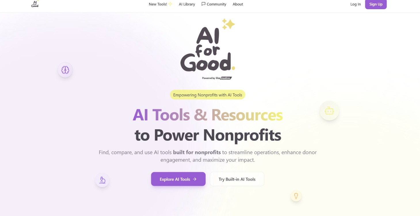 AIforGood: The Website