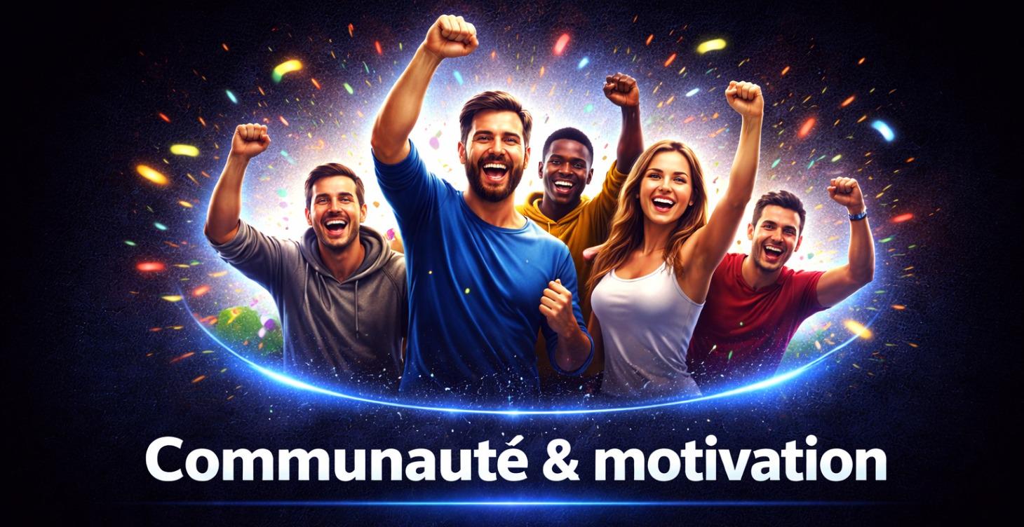 👥 Communauté & motivation