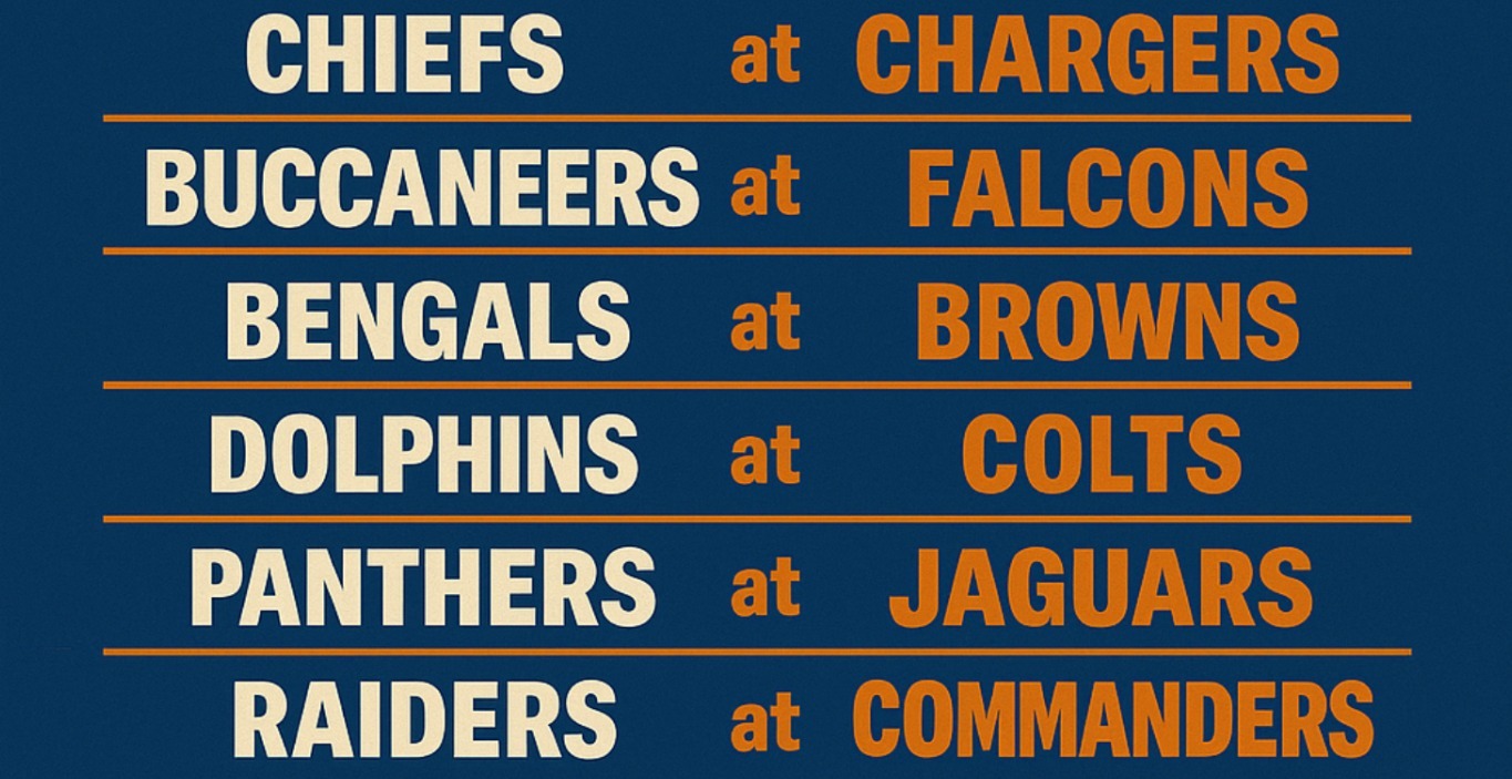 NFL 2025 Season Weekly Picks Week 1