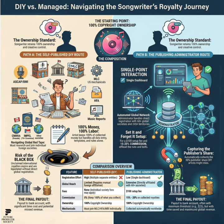 DIY vs. Publishing Admin: How Serious Producers Protect Their Royalties