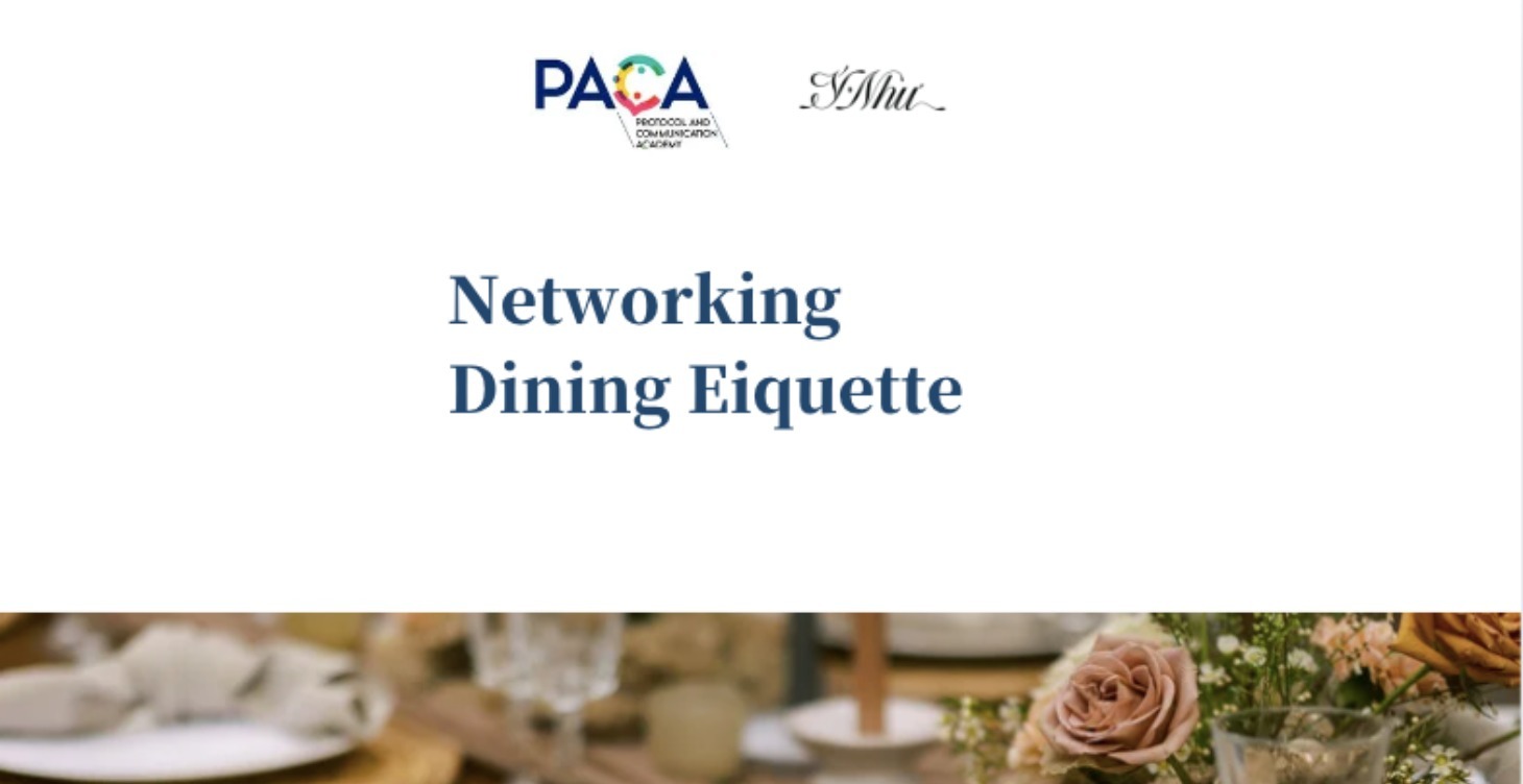 Net Working and Dining Etiquette