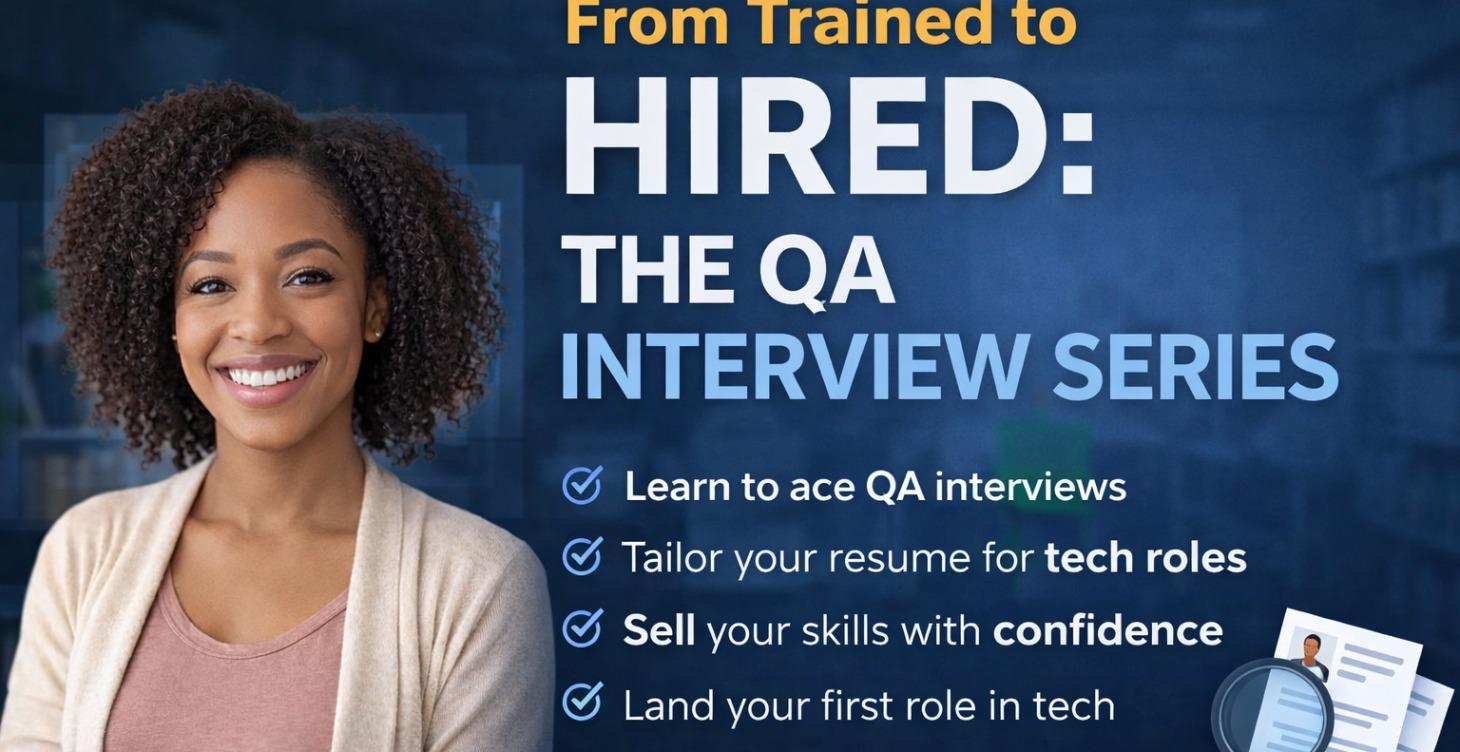 TechUp-From Trained to Hired: QA Interview Series