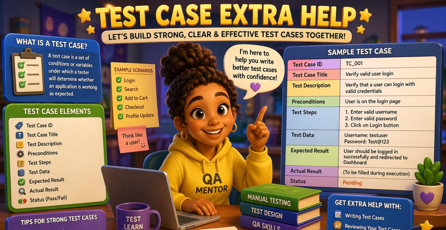 👉 Test Case Mastery: Write Like a QA Pro