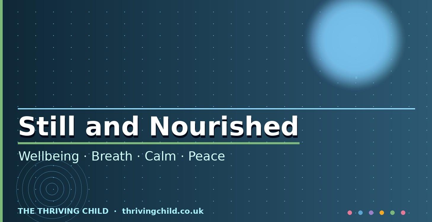🧘 Still and Nourished