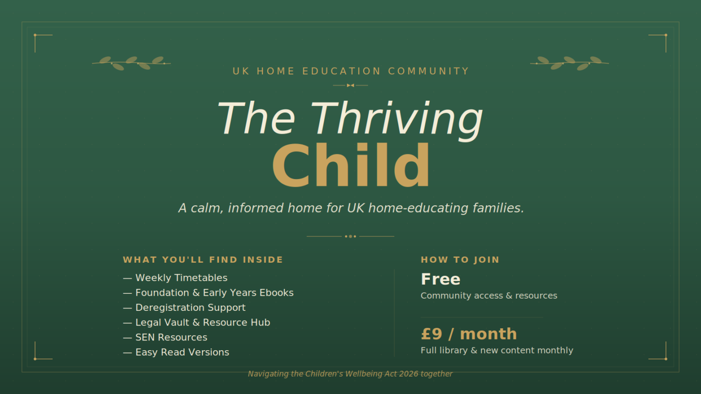The Thriving Child