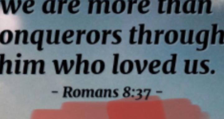More than conquerors  rom8:37