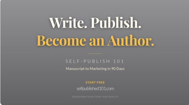 Self-publishing 101 strategy in a nutshell 🌰🐿️ 