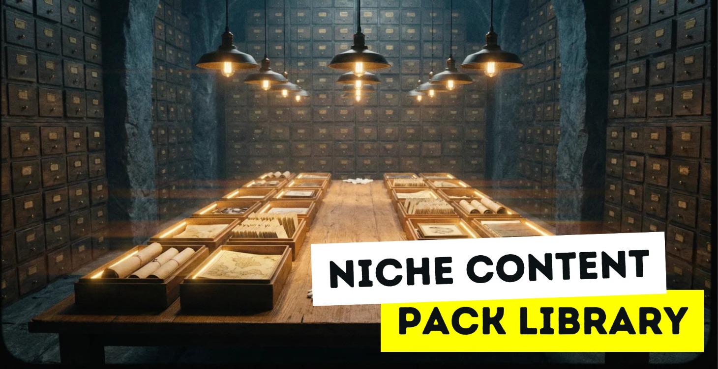Social Media Niche Content Pack Library