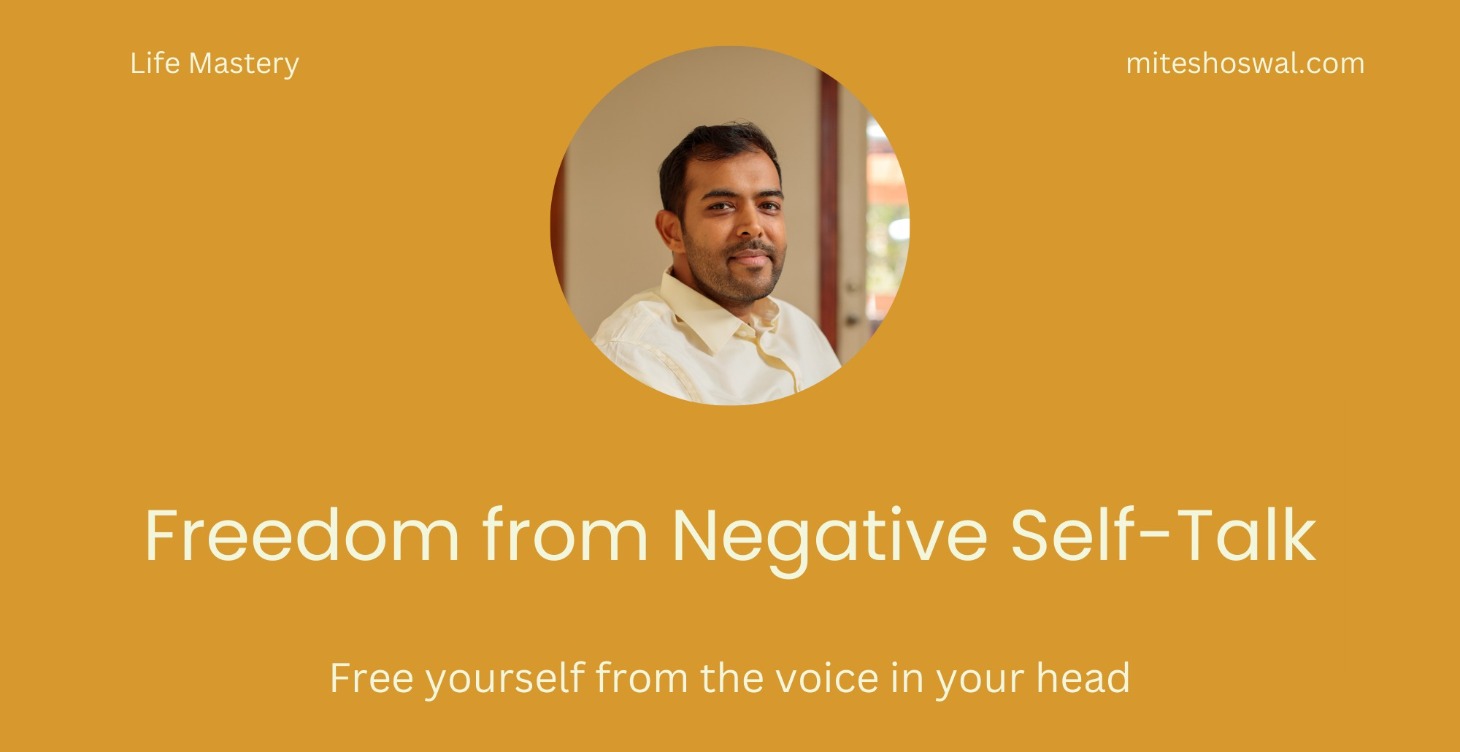 Freedom from Negative Self-Talk