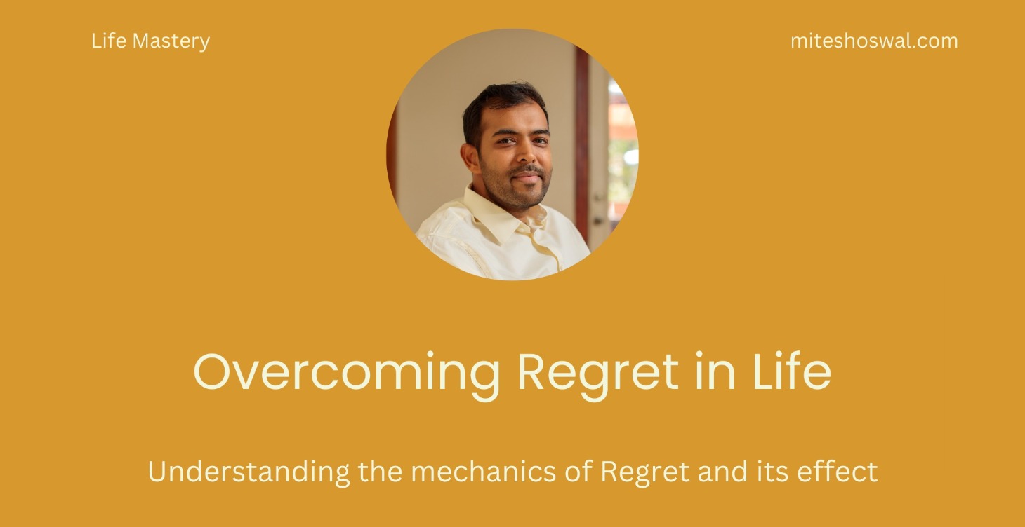 Overcoming Regret in life!