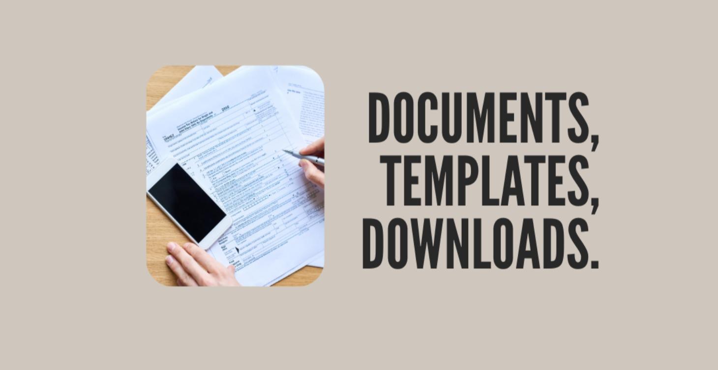 Business Resources, Templates, Examples, Downloads