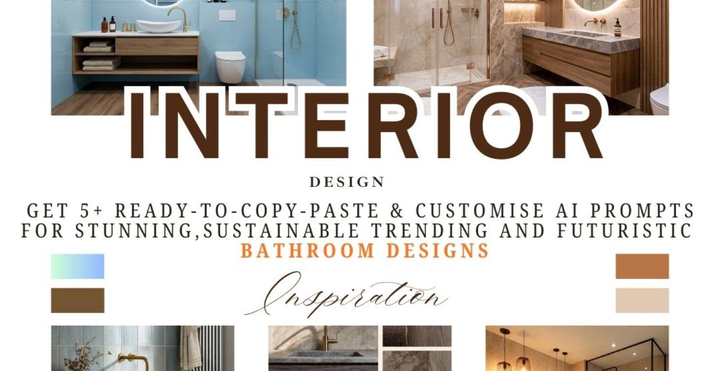 Interior Design AI Prompt Pack – Bathroom