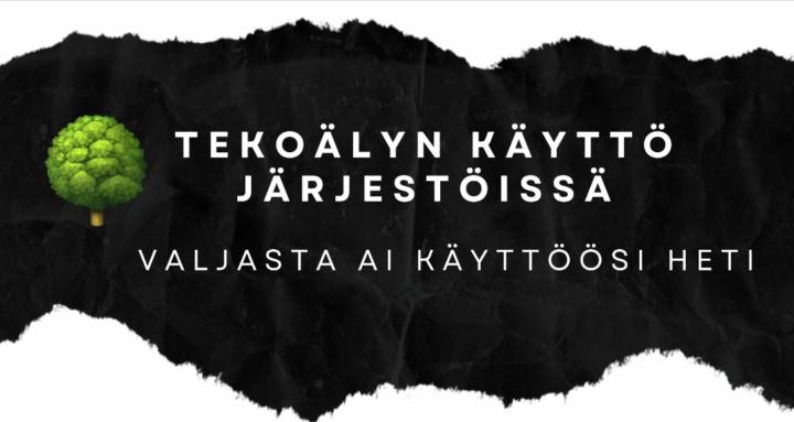 Tekoäly järjestöissä