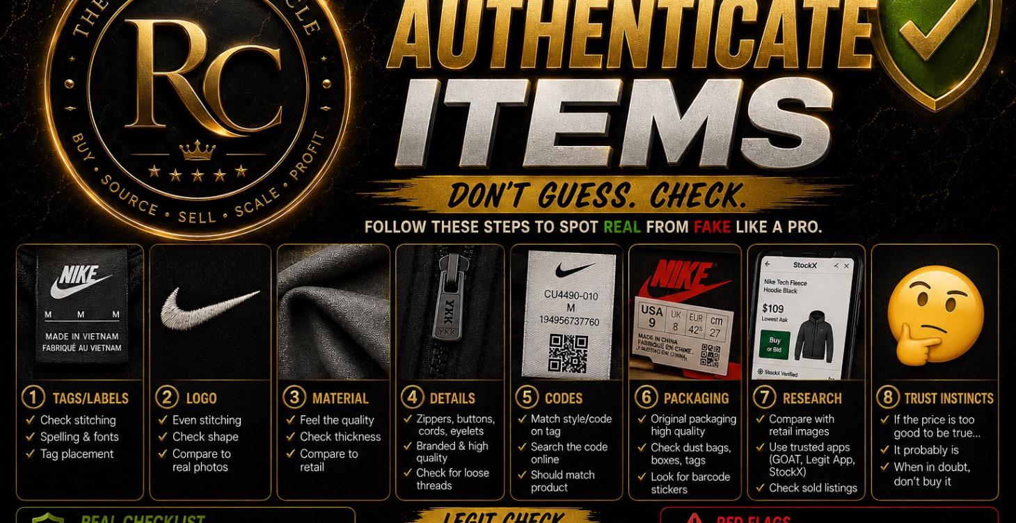 How to authenticate you’re stock