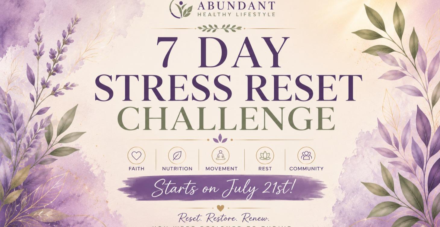 THE 7 DAY STRESS RESET CHALLENGE