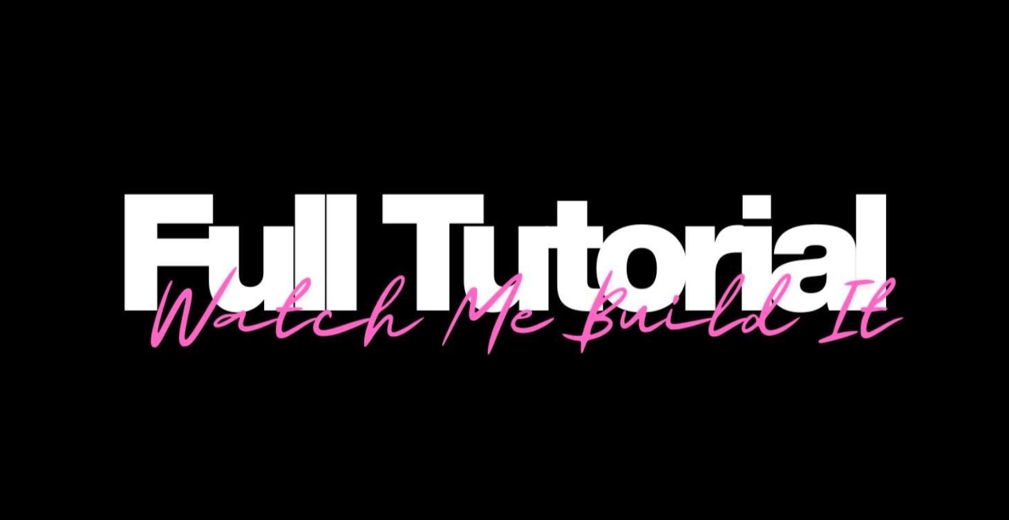 Full Tutorial
