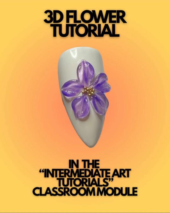 3D Flower Tutorial 🌸