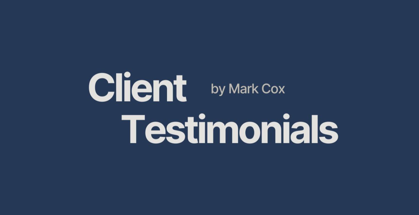 Client Testimonials