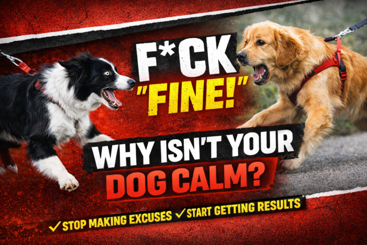 Fuck Fine: Why Your Dog Isn’t Calm Yet (And What To Do About It)