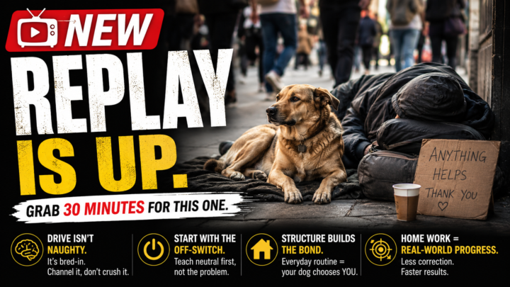 Why The Best-Trained Dogs You'll Ever See Belong To People With Nothing