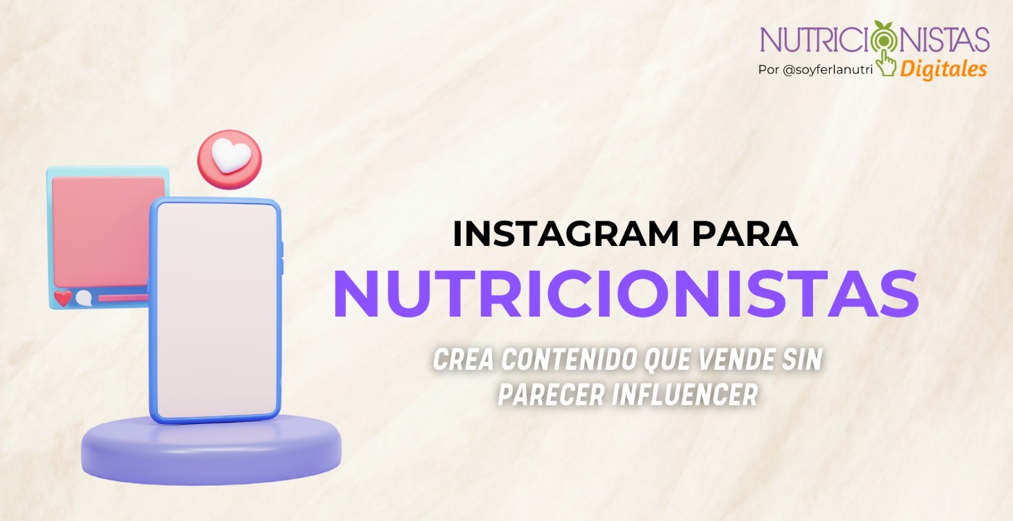 INSTAGRAM PARA NUTRICIONISTAS