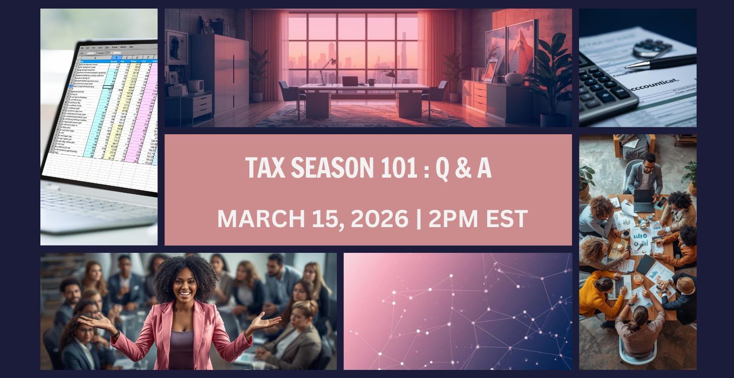 Let's have brunch and chat. TAXES 101: Q & A
